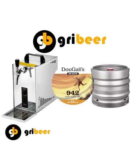 Alquiler grifo de cerveza 30 Litros Sagra Premium Lager