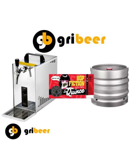 Alquiler grifo de cerveza con 30 Litros de Hop Fiction de La Quince