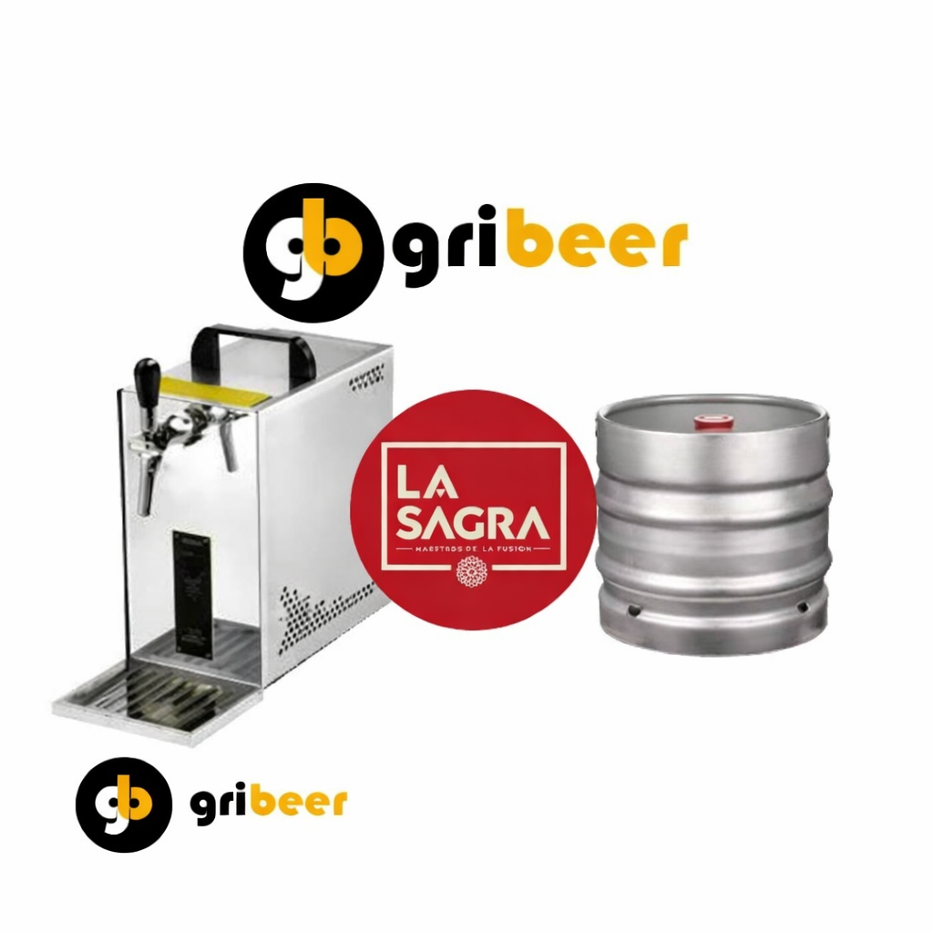 Alquiler grifo de cerveza 30 Litros Sagra Premium Lager