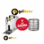 Alquiler grifo de cerveza 30 Litros Sagra Premium Lager