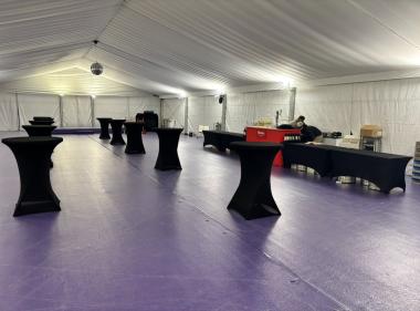 Carpas modulares para eventos corporativos