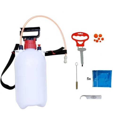 Kit de limpieza con barril de bombeo manual
